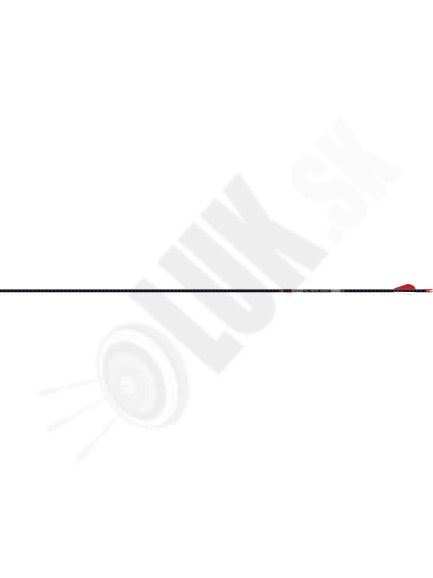 4.9.1. EASTON FMJ Gunmetal 5 mm hliníkovo-karbónový  šíp kompletný/trubka na lov  (3038)